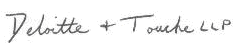 (DELOITTE & TOUCHE LLP)