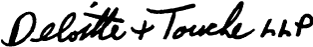-s- Deloitte & Touche LLP